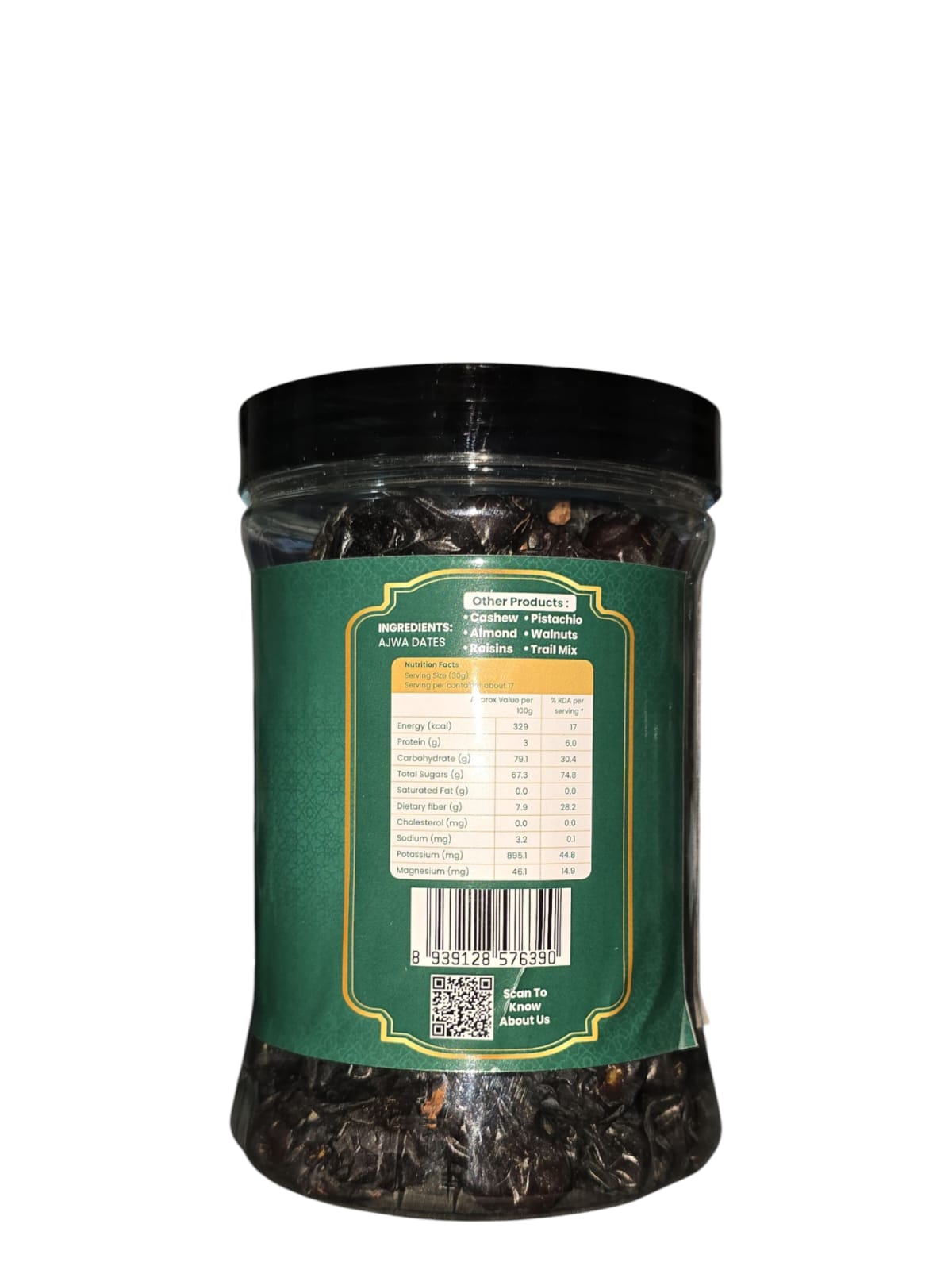 Frutex Royal Dates Duo – Medjool & Ajwa 550gm each