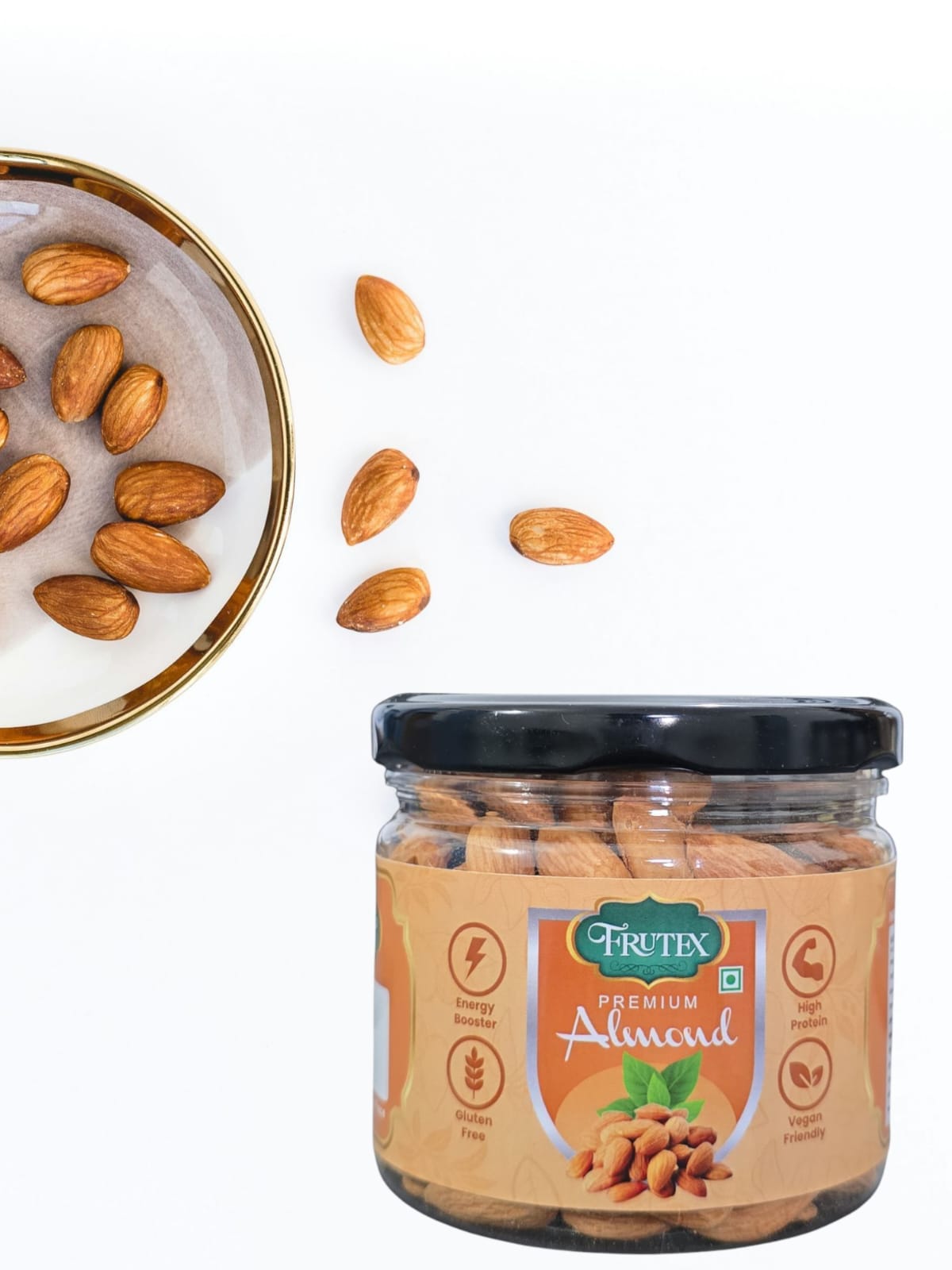 Premium Almonds 200 gm