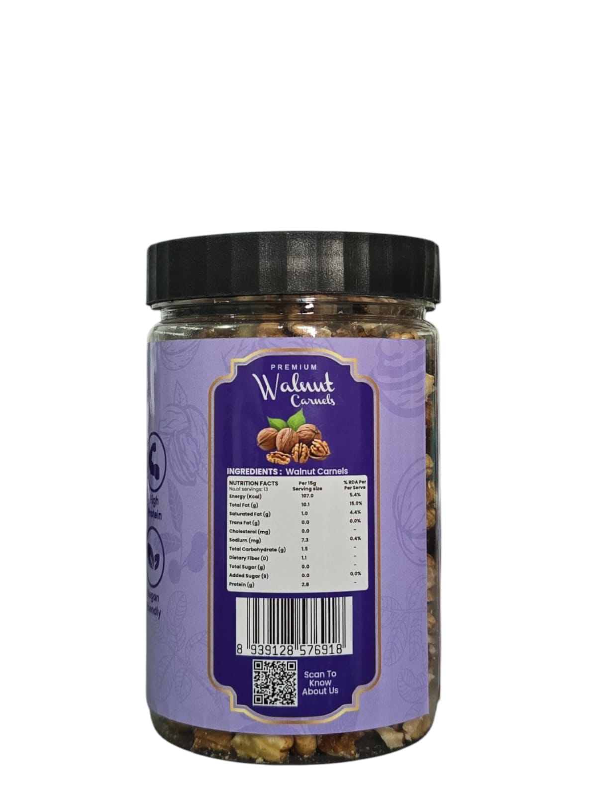 Premium Walnut karnels 200 gm